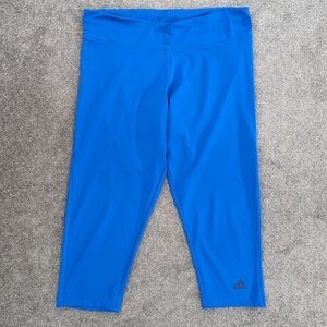 Adidas climalite crop pants leggings size Large